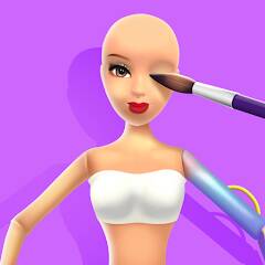 Download Doll Makeover - DIY 3D Dolly [MOD Unlimited money] for Android