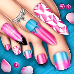 Download Nail Art Fashion Salon Game [MOD money] for Android