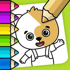 Download Kids coloring & drawing games [MOD money] for Android