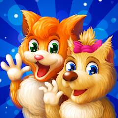 Download Cat & Dog Story Adventure Game [MOD coins] for Android