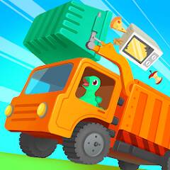 Download Dinosaur GarbageTruck:for kids [MOD Unlimited money] for Android