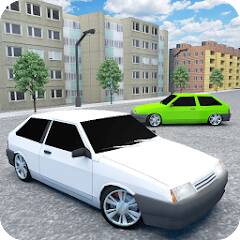 Download Russian Cars: 8 in City [MOD Unlimited coins] for Android