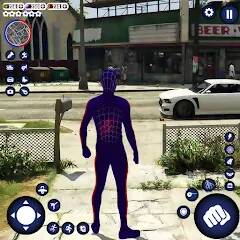 Download Miami Rope Hero Spider Game 2 [MOD Unlimited coins] for Android