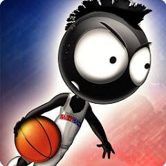Download Stickman Basketball 2017 [MOD money] for Android