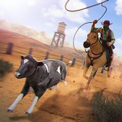 Download Cowboys Horse Racing Derby [MOD Unlimited money] for Android