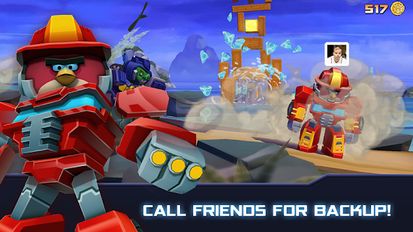 Download hacked Angry Birds Transformers for Android - MOD Unlimited money