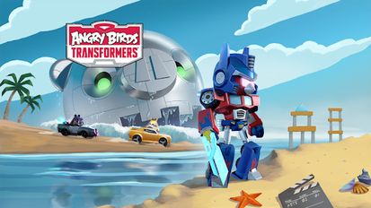 Download hacked Angry Birds Transformers for Android - MOD Unlimited money