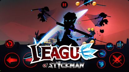 Download hacked League of Stickman for Android - MOD Unlimited money