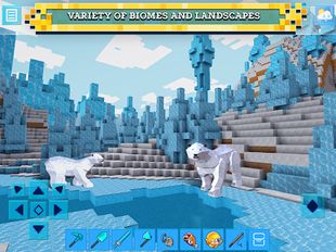 Download hack RealmCraft with Skins Export to Minecraft for Android - MOD Unlimited money