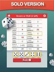 Download hacked Yazy the best yatzy dice game for Android - MOD Money