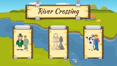 Download hacked River Crossing IQ Logic Puzzles & Fun Brain Games for Android - MOD Unlocked