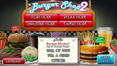 Download hack Burger Shop 2 Deluxe for Android - MOD Money