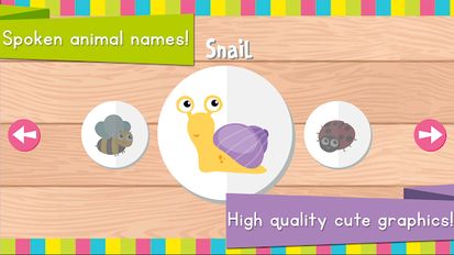 Download hacked Animals Puzzle for Kids: Preschool for Android - MOD Money