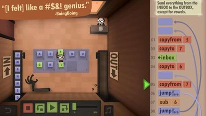 Download hack Human Resource Machine for Android - MOD Unlocked