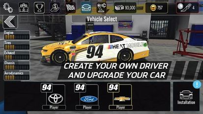 Download hack NASCAR Heat Mobile for Android - MOD Unlocked