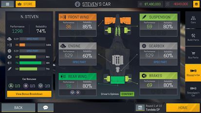 Download hacked Motorsport Manager Mobile 2 for Android - MOD Unlocked