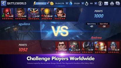 Download hack MARVEL Future Fight for Android - MOD Unlocked