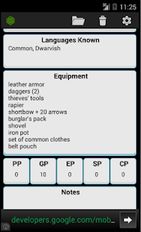 Download hacked Fifth Edition Character Sheet for Android - MOD Unlimited money