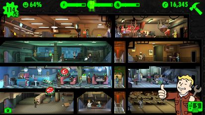 Download hacked Fallout Shelter for Android - MOD Unlocked