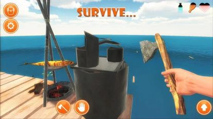 Download hack Raft Survival Simulator for Android - MOD Money