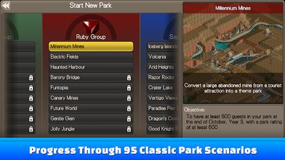 Download hack RollerCoaster Tycoon® Classic for Android - MOD Unlocked