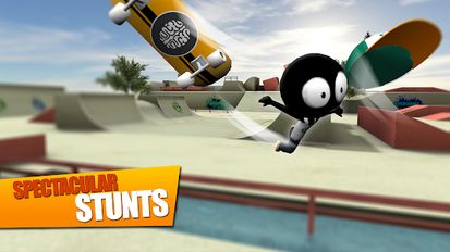 Download hacked Stickman Skate Battle for Android - MOD Unlimited money