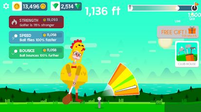 Download hacked Golf Orbit for Android - MOD Unlocked