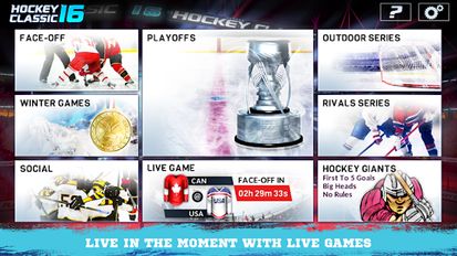 Download hacked Hockey Classic 16 for Android - MOD Money