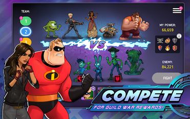 Download hacked Disney Heroes: Battle Mode for Android - MOD Unlimited money