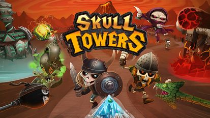 Download hack Skull Towers: Best Offline Games Castle Defense for Android - MOD Money