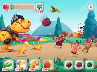 Download hacked Dino Bash for Android - MOD Money