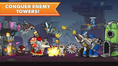 Download hack Tower Conquest for Android - MOD Unlimited money