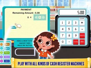Download hacked Grocery Market Kids Cash Register for Android - MOD Unlocked
