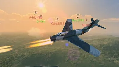Baixe Warplanes: Combate Online (MOD Desbloqueado) para Android - Captura de tela 4