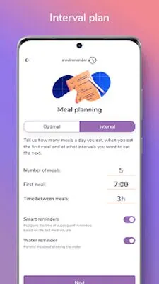 Baixe o Lembrete de Refeições (Versão Pro MOD) para Android - Captura de tela 4