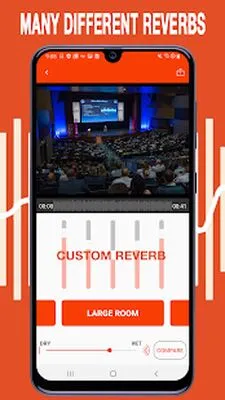 Baixe VideoVerb: Adicione Reverb ao Vídeo (MOD Premium) para Android - Captura de tela 1