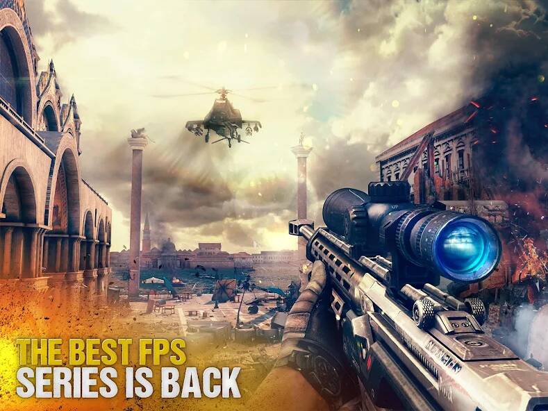 Download Modern Combat 5: mobile FPS [MOD money] for Android