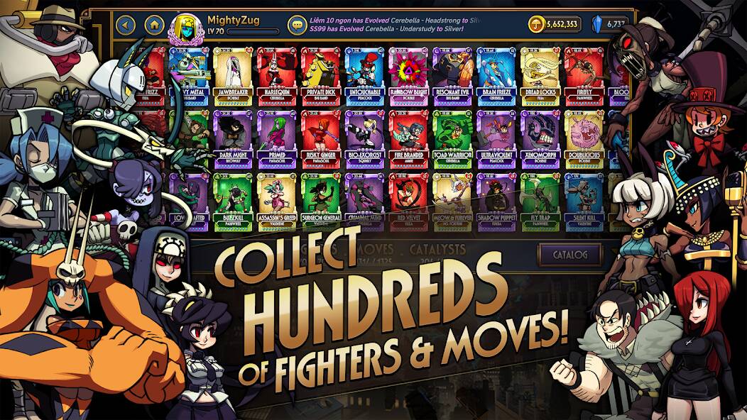 Download Skullgirls: Fighting RPG [MOD Unlimited money] for Android