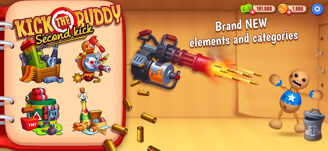 Download Kick the Buddy: Second Kick [MOD Unlimited coins] for Android