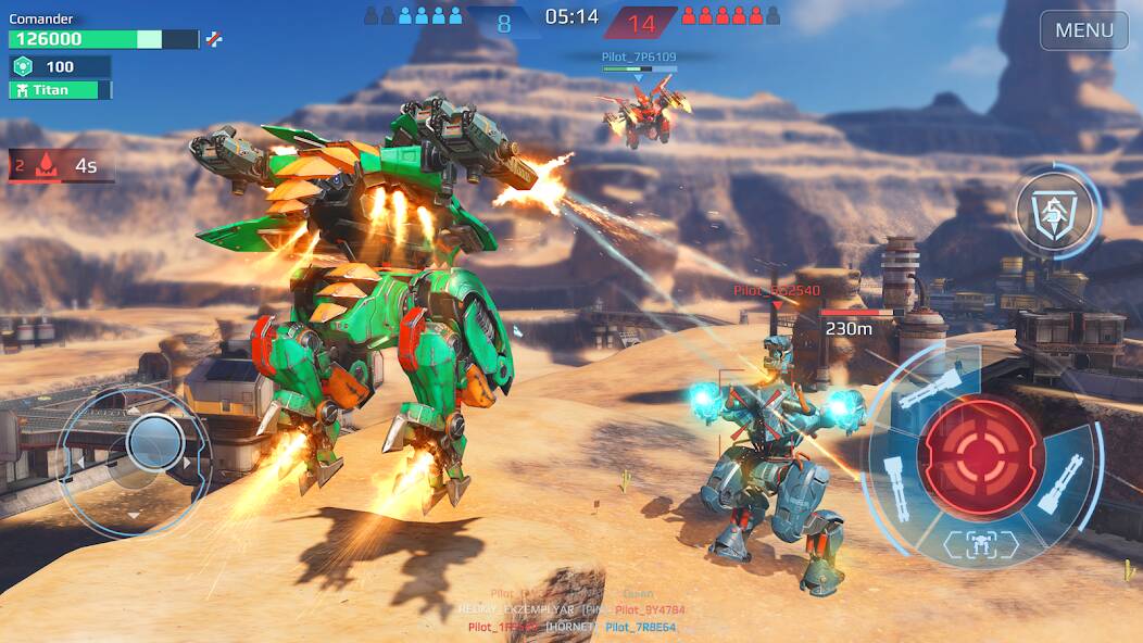 Download War Robots Multiplayer Battles [MOD coins] for Android