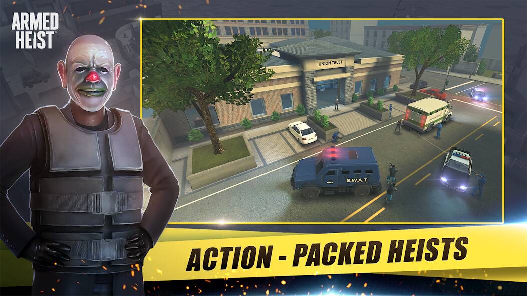 Download Armed Heist: Shooting gun game [MOD Unlimited money] for Android