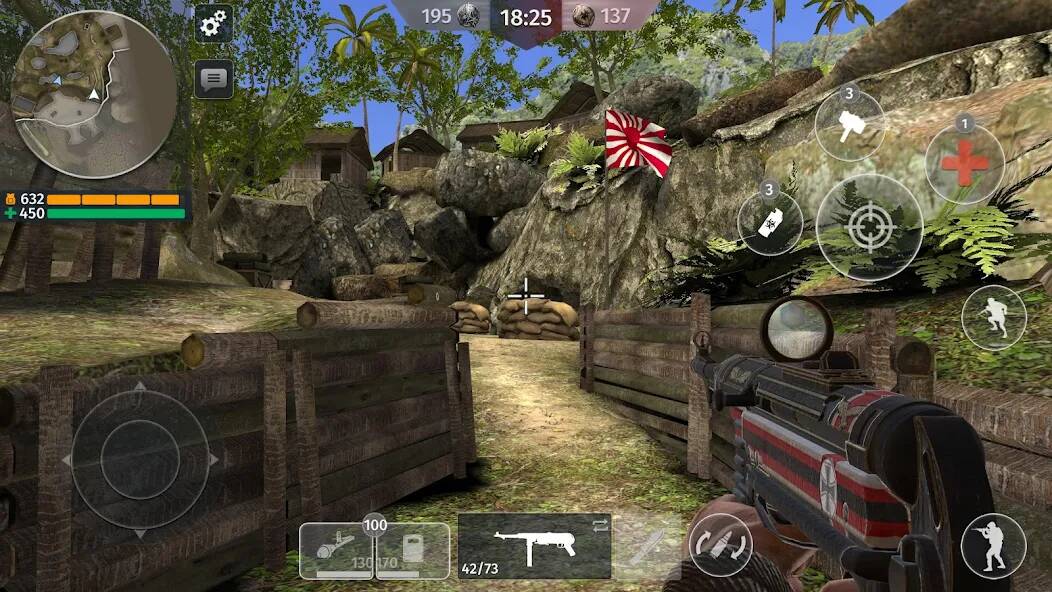 Download World War 2: Shooting Games [MOD coins] for Android