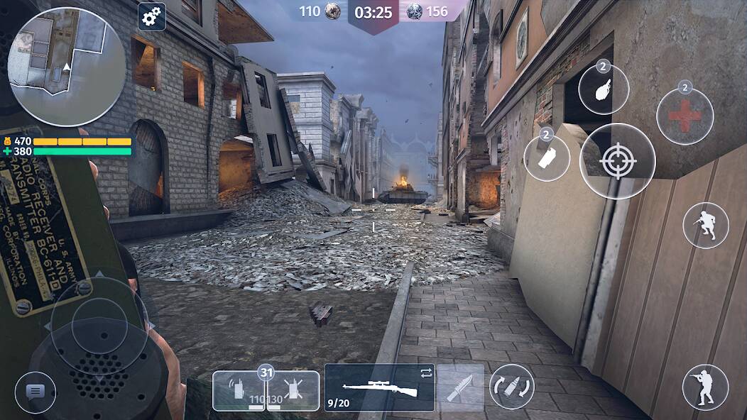 Download World War 2: Shooting Games [MOD coins] for Android
