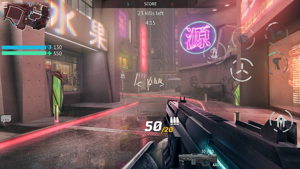 Download Infinity Ops: Cyberpunk FPS [MOD coins] for Android