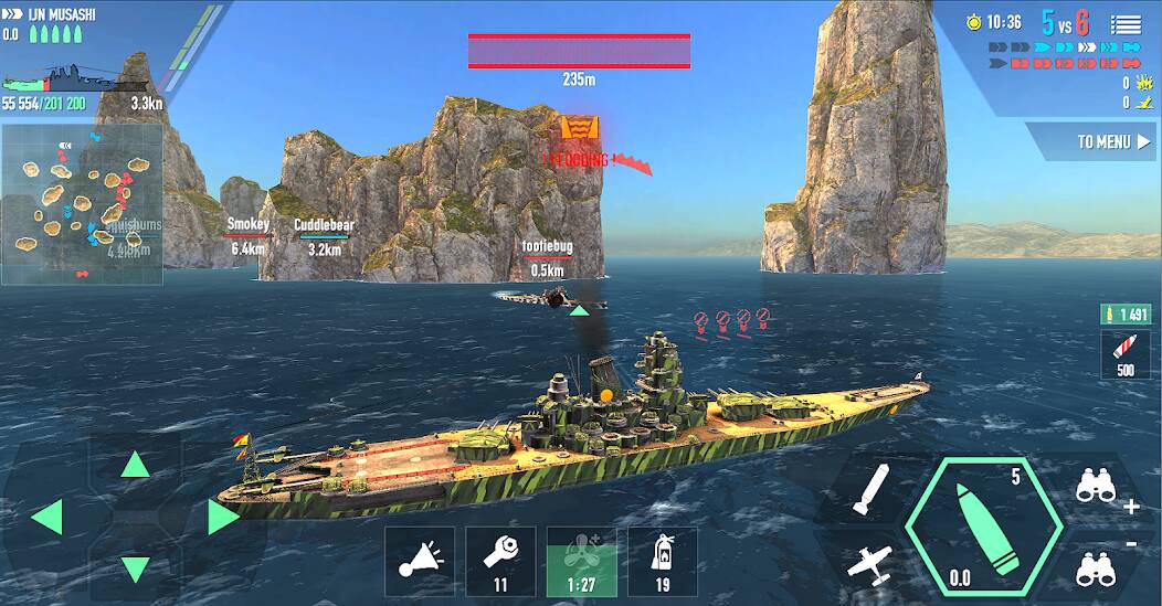 Download Battle of Warships: Online [MOD coins] for Android
