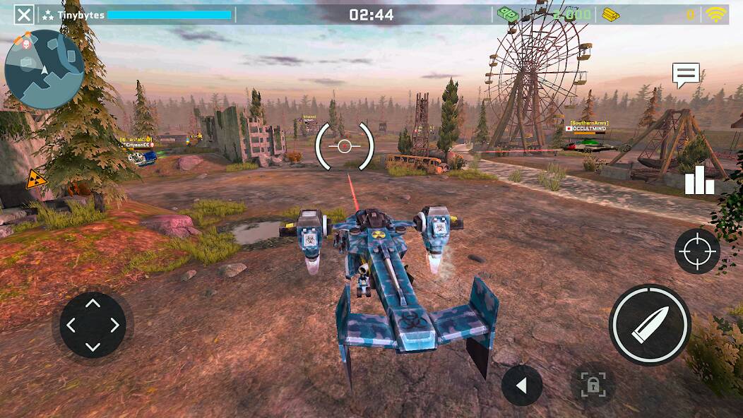 Download Massive Warfare: Tanks PvP War [MOD coins] for Android