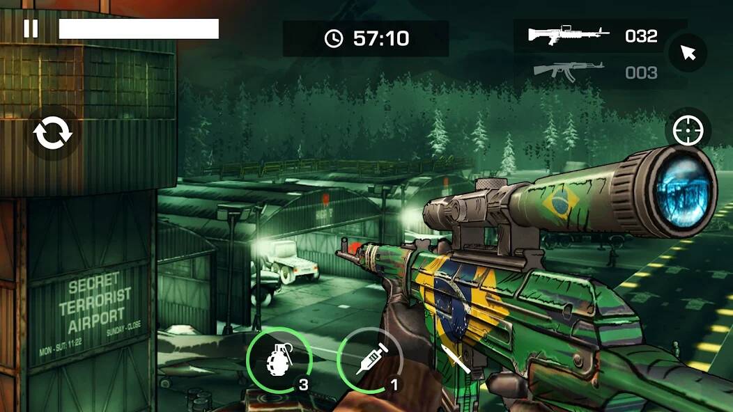 Download Gun Shooting Games Offline FPS [MOD money] for Android