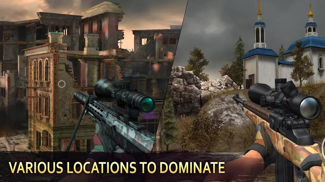Download Sniper Arena: PvP Army Shooter [MOD coins] for Android