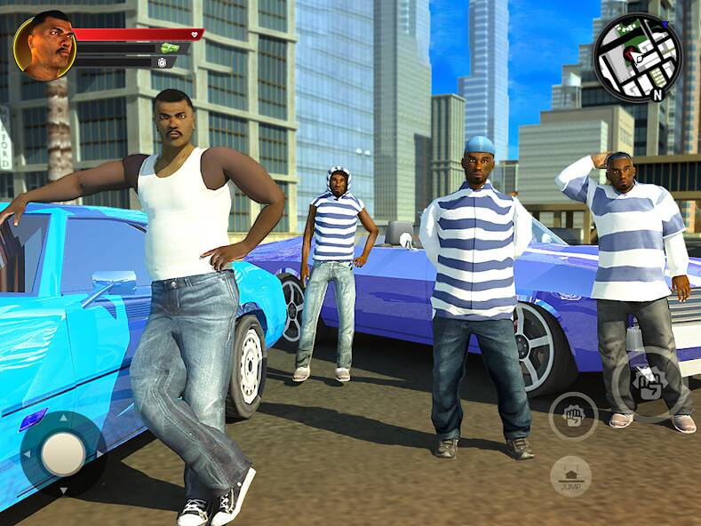 Download San Andreas Auto & Gang Wars [MOD coins] for Android