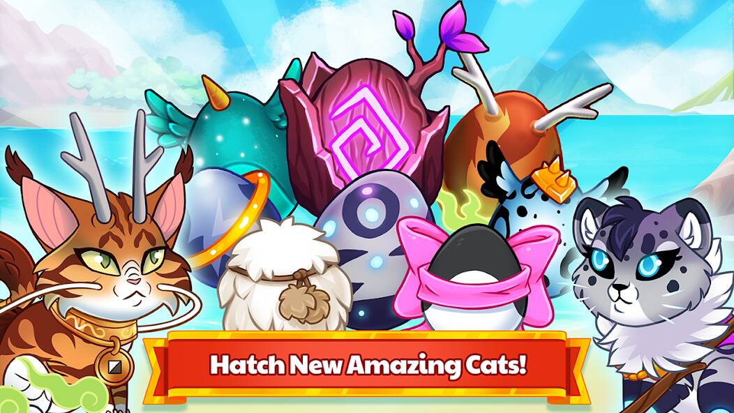 Download Castle Cats - Idle Hero RPG [MOD coins] for Android